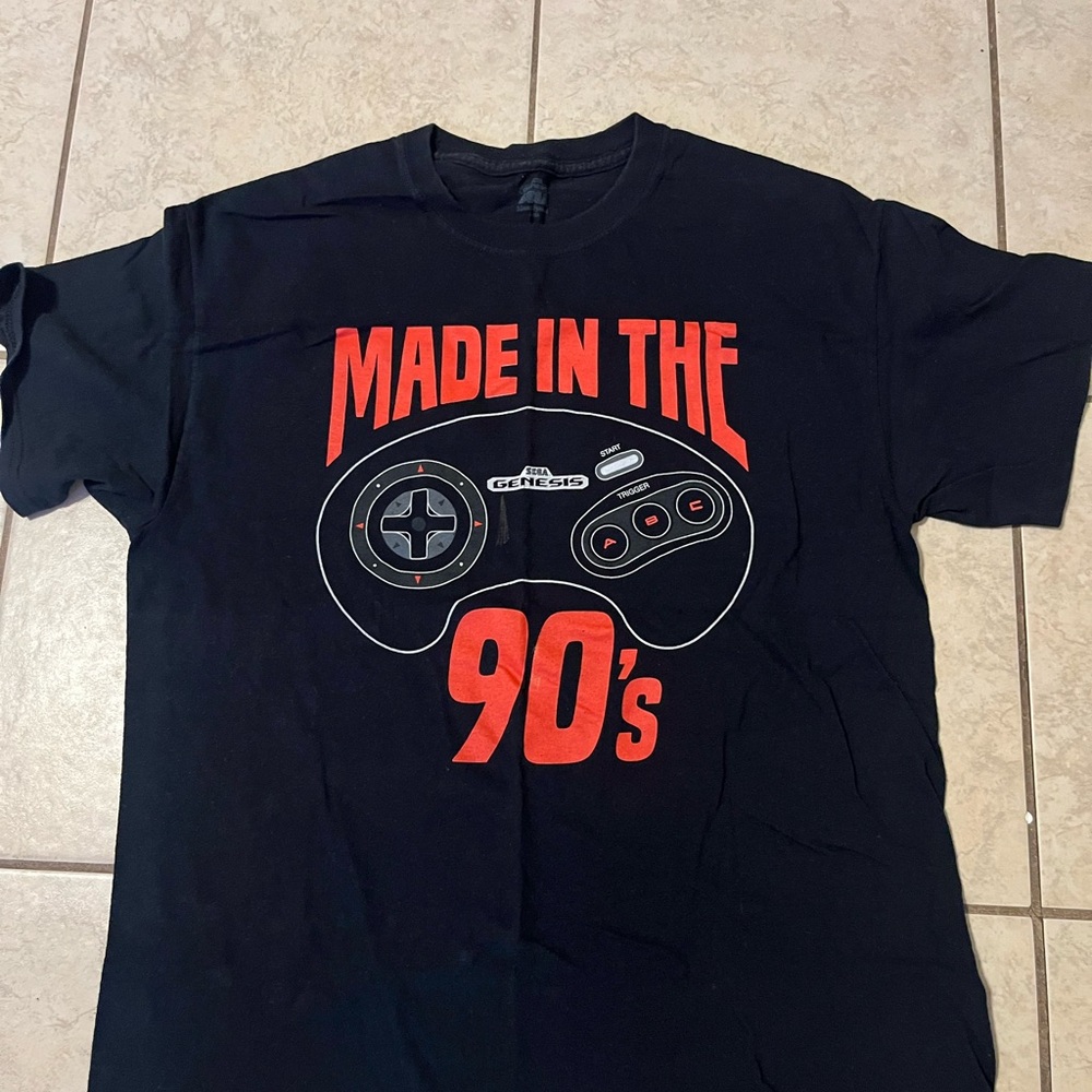 Retro Gaming T-Shirt - Black